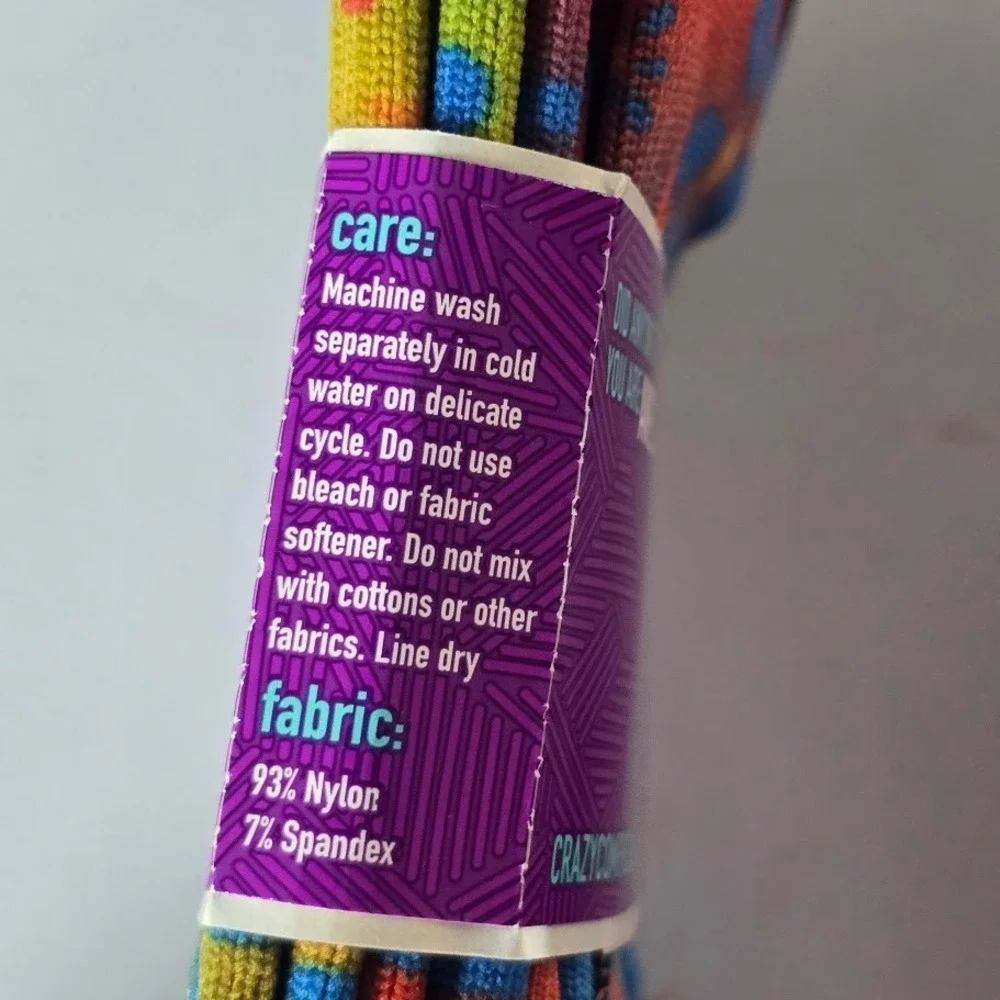 Crazy Compression Multicolor Socks‎ 2pk Graduated Performance Women XS Athletic